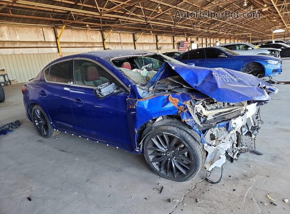 19UDE2F83NA005658 2022 ACURA ILX Blue Przód prawy