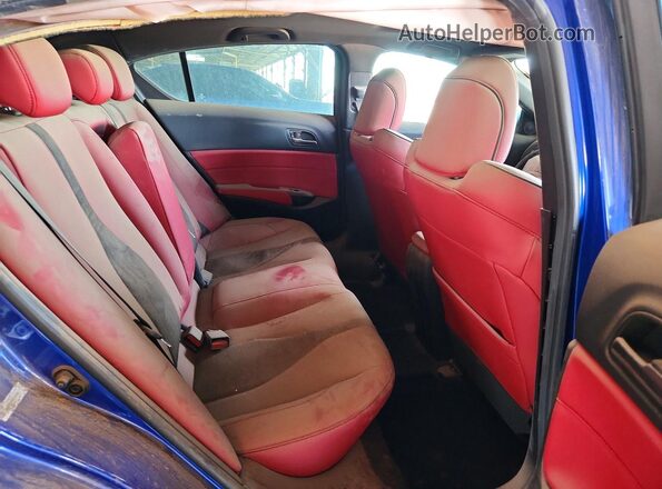 19UDE2F83NA005658 2022 ACURA ILX Blue Widok tylnych siedzeń