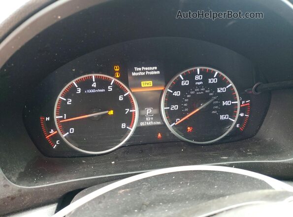 19UDE2F83NA007247 2022 ACURA ILX White Вид щитка приладів
