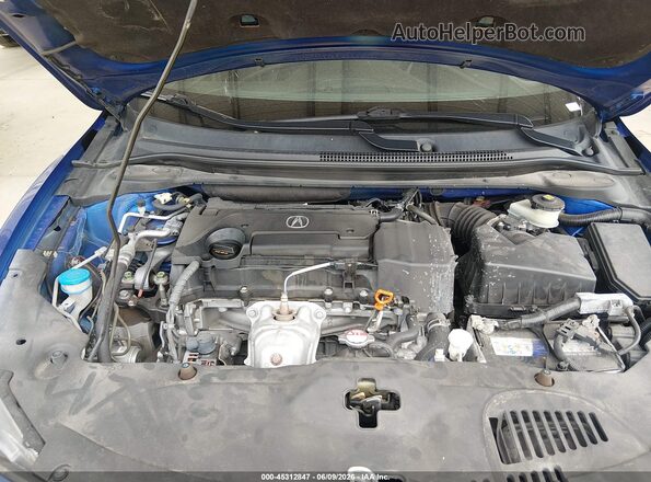 19UDE2F84MA010334 2021 ACURA ILX Blue Vista trasera