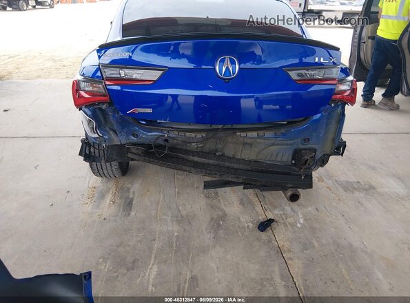 19UDE2F84MA010334 2021 ACURA ILX Blue Vista frontal