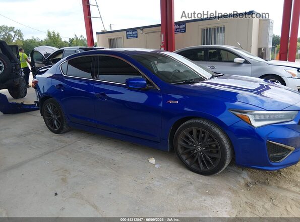 19UDE2F84MA010334 2021 ACURA ILX Blue Vista interior trasera