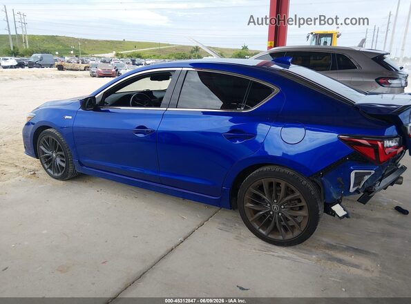 19UDE2F84MA010334 2021 ACURA ILX Blue Vista interior de 360 grados
