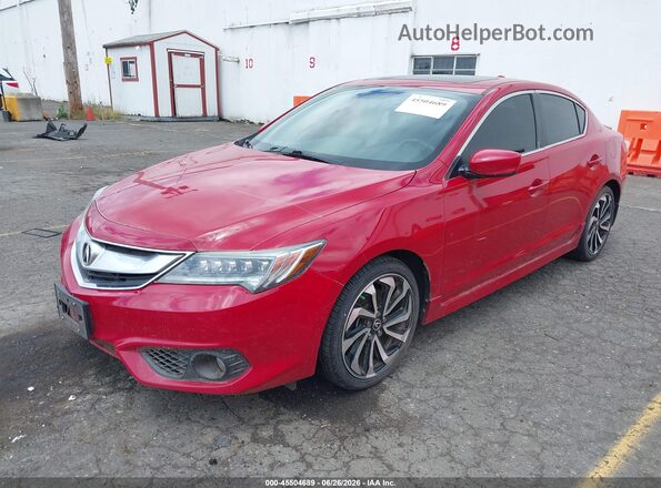 19UDE2F85HA012910 2017 ACURA ILX Red Передня ліва чверть