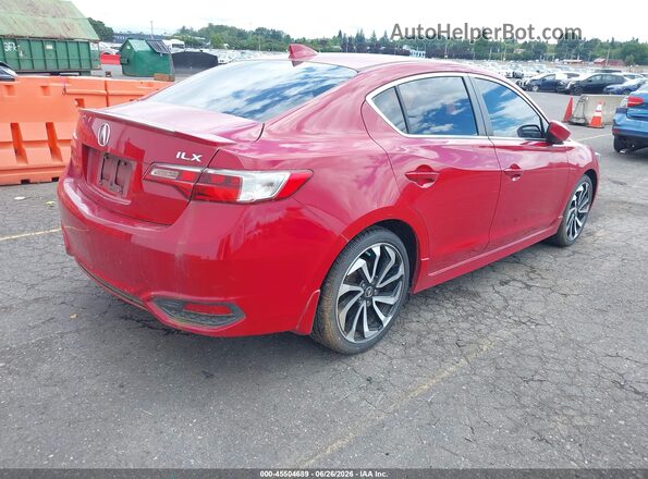 19UDE2F85HA012910 2017 ACURA ILX Red Задня права чверть