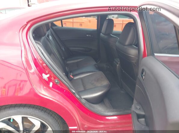 19UDE2F85HA012910 2017 ACURA ILX Red Вид наклейки з VIN-кодом