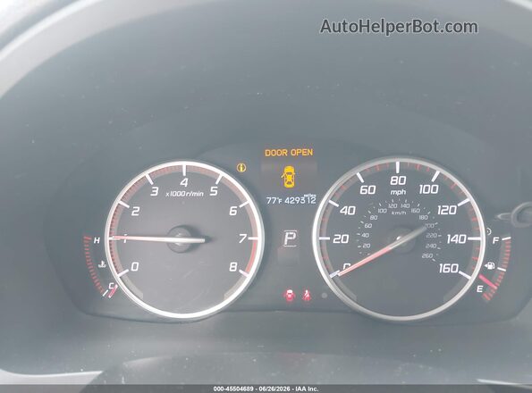 19UDE2F85HA012910 2017 ACURA ILX Red Вид задніх сидінь