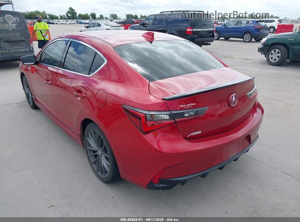 19UDE2F85KA004667 2019 ACURA ILX Red Rear left