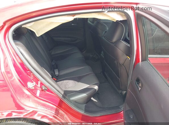 19UDE2F85KA004667 2019 ACURA ILX Red VIN sticker view