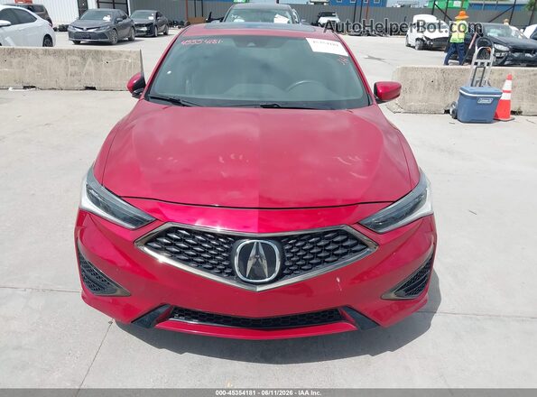 19UDE2F85KA004667 2019 ACURA ILX Red Instrument cluster view