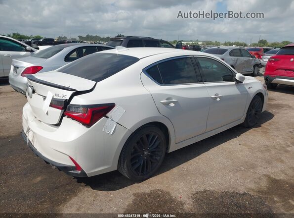 19UDE2F85NA006360 2022 ACURA ILX Белый Задняя правая четверть
