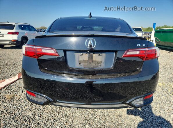 19UDE2F86GA007519 2016 ACURA ILX Black Вид ззаду