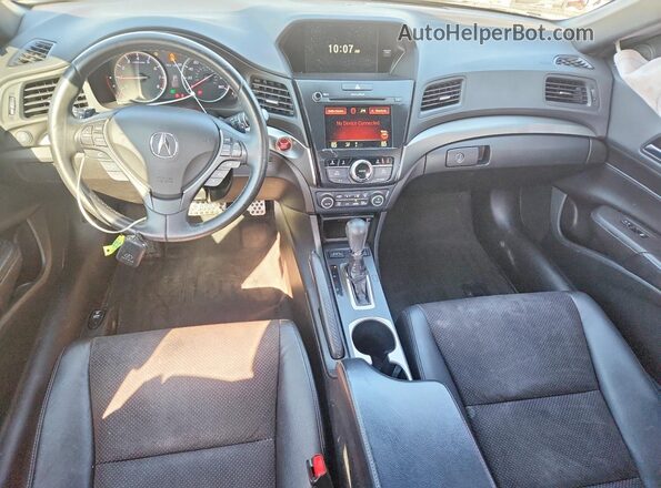 19UDE2F86GA007519 2016 ACURA ILX Black Вид панелі приладів