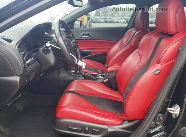19UDE2F86KA006816 2019 ACURA ILX Черный Вид салона спереди