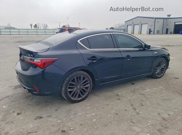 19UDE2F86KA006816 2019 ACURA ILX Черный Задняя правая четверть