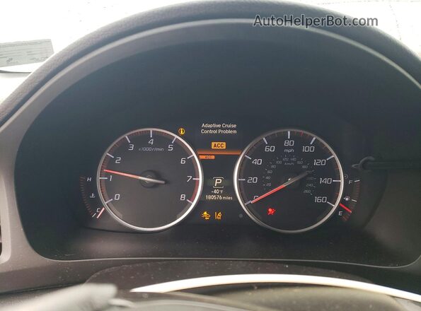 19UDE2F86KA006816 2019 ACURA ILX Черный Вид щитка приборов