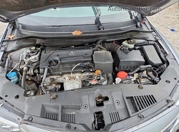 19UDE2F88HA009953 2017 ACURA ILX Silver Вид задньої частини салону