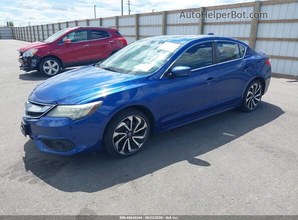 19UDE2F89GA020166 2016 ACURA ILX Blue Передня ліва чверть