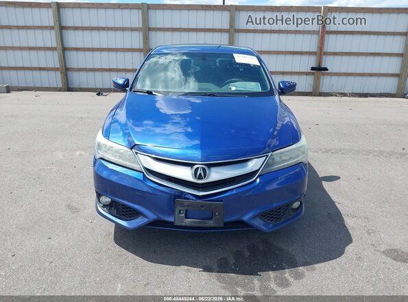 19UDE2F89GA020166 2016 ACURA ILX Blue Вид щитка приладів