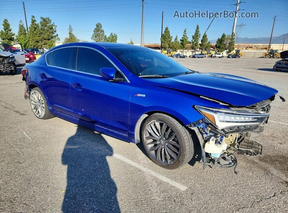 19UDE2F8XLA004472 2020 ACURA ILX Blue Front right
