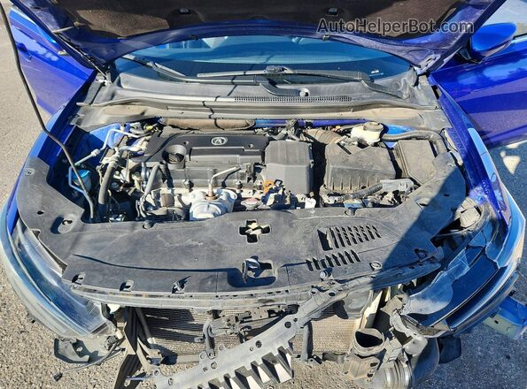 19UDE2F8XLA004472 2020 ACURA ILX Blue Rear interior view