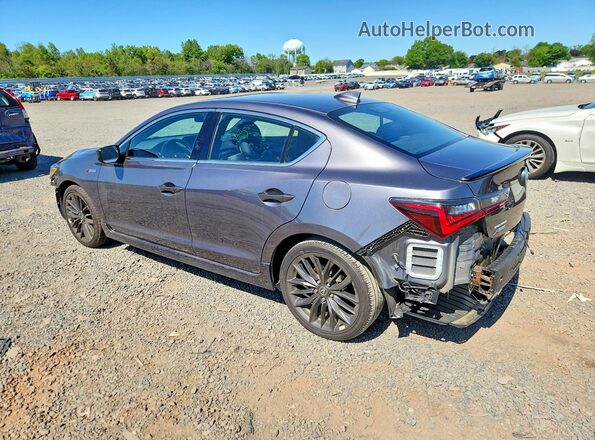 19UDE2F8XMA007650 2021 ACURA ILX Серый Задняя левая четверть