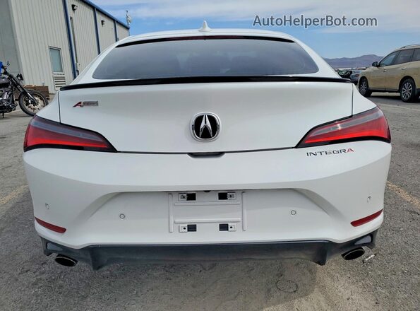 19UDE4G72SA002148 2025 ACURA INTEGRA White უკანა ხედი