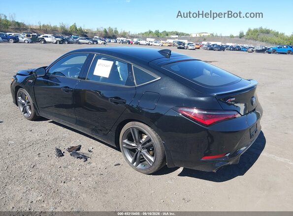 19UDE4G77SA003232 2025 ACURA INTEGRA Black უკანა მარცხენა
