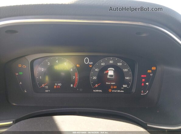 19UDE4G77SA003232 2025 ACURA INTEGRA Black უკანა სავარძლების ხედი