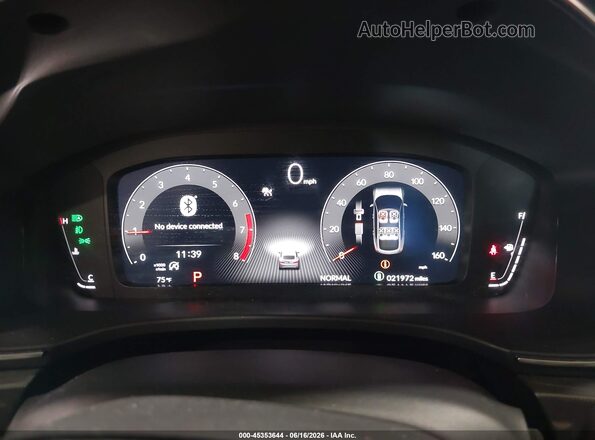 19UDE4H31SA001990 2025 ACURA INTEGRA Gray Widok tylnych siedzeń