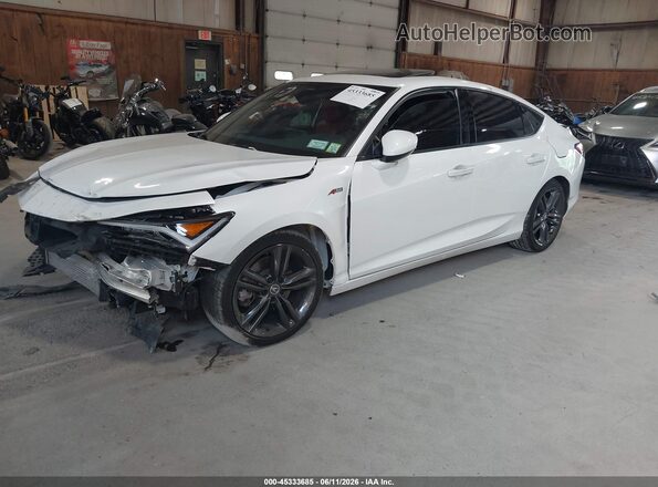 19UDE4H34SA004348 2025 ACURA INTEGRA White Przód lewy