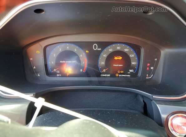 19UDE4H36SA016243 2025 ACURA INTEGRA Black Vista del cuadro de instrumentos