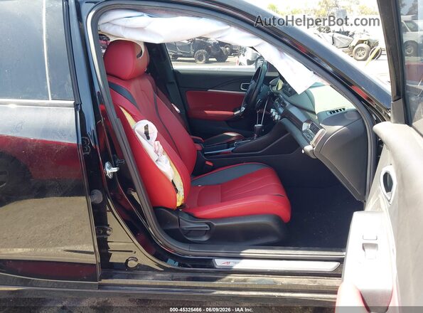 19UDE4H39RA020085 2024 ACURA INTEGRA Black Widok wnętrza z przodu