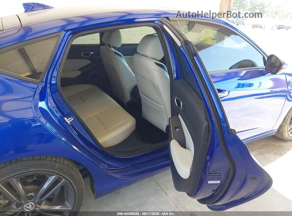 19UDE4H63PA028237 2023 ACURA INTEGRA Blue Vista de la etiqueta del VIN
