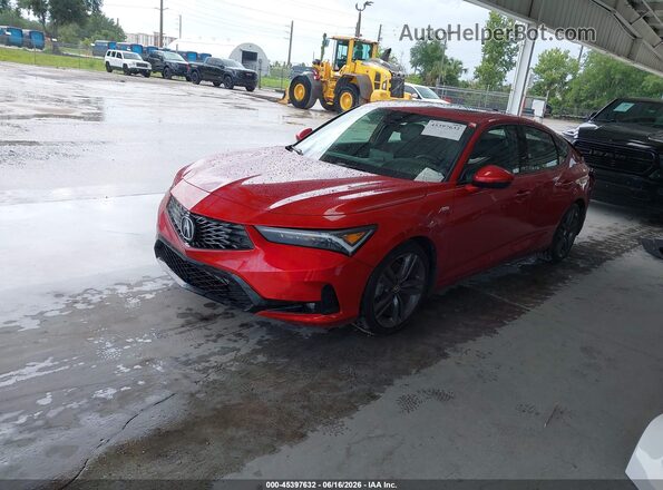 19UDE4H63SA017232 2025 ACURA INTEGRA Red Передня ліва чверть