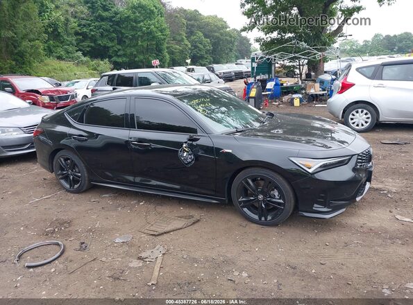 19UDE4H63TA001694 2026 ACURA INTEGRA Black Widok wnętrza z tyłu