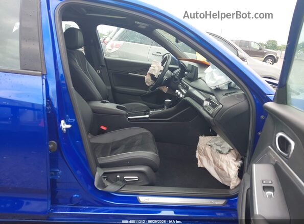 19UDE4H66SA020366 2025 ACURA INTEGRA Blue Widok wnętrza z przodu