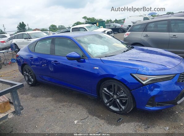 19UDE4H66SA020366 2025 ACURA INTEGRA Blue Widok wnętrza z tyłu