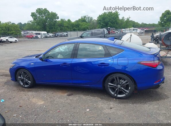19UDE4H66SA020366 2025 ACURA INTEGRA Blue Widok wnętrza 360 stopni