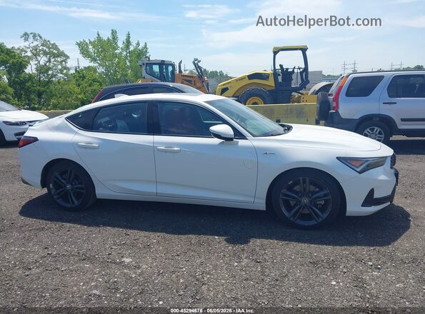 19UDE4H69SA001732 2025 ACURA INTEGRA White Vista interior trasera