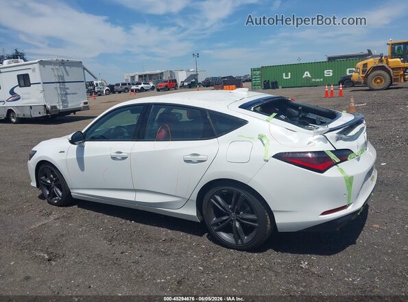 19UDE4H69SA001732 2025 ACURA INTEGRA White Vista interior de 360 grados