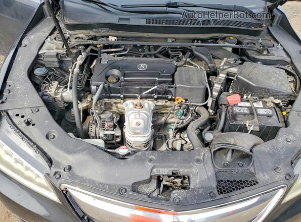 19UUB1F31GA005975 2016 ACURA TLX Gray Սալոնի հետևի տեսք