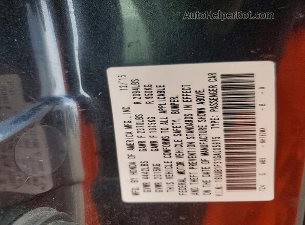 19UUB1F31GA005975 2016 ACURA TLX Gray Շարժիչի բաժամունքի տեսք