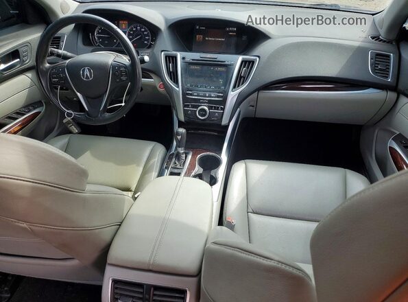 19UUB1F31GA005975 2016 ACURA TLX Gray Առջևի վահանակի տեսք
