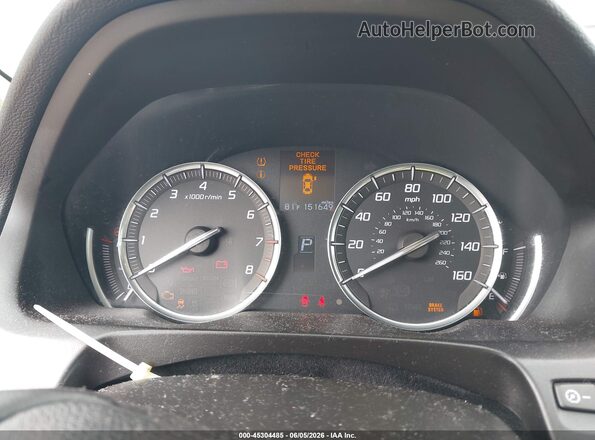 19UUB1F31GA010206 2016 ACURA TLX Maroon Հետևի նստատեղերի տեսք