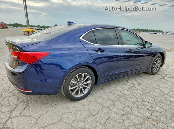 19UUB1F31KA008304 2019 ACURA TLX Blue უკანა მარჯვენა