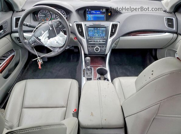 19UUB1F32GA010859 2016 ACURA TLX Blue Vista del salpicadero