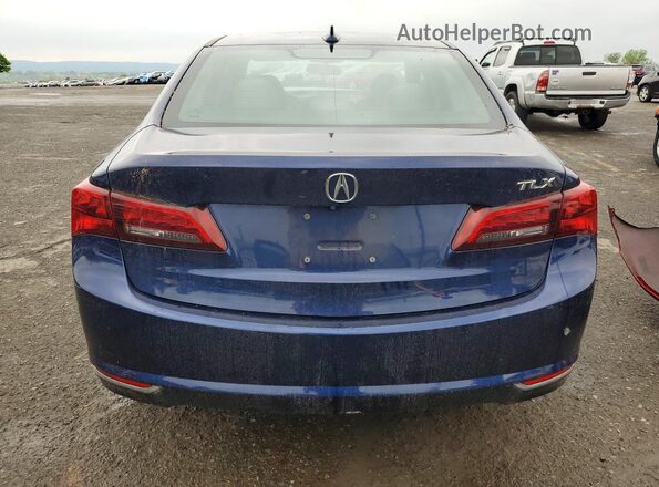 19UUB1F32GA010859 2016 ACURA TLX Blue Vista trasera