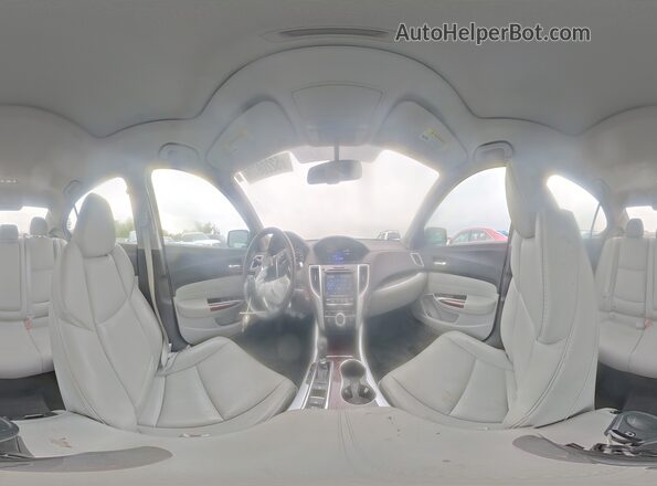19UUB1F32GA010859 2016 ACURA TLX Blue Vista interior de 360 grados