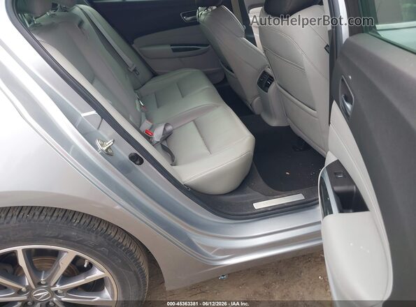 19UUB1F32KA010109 2019 ACURA TLX Silver VIN sticker view
